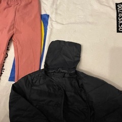♪80cm UNIQLO コンパクトジャケット　レギンスパンツ　フリースの画像