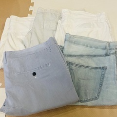 ユニクロ UNIQLO メンズ ショートパンツ L〜XLサイズ 8着＋1の画像