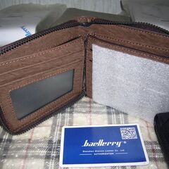 新品未使用品　二つ折りサイフ　ＢＡＥＬＬＥＲＲＹの画像