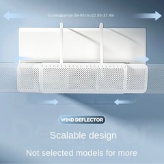 エアコンの風向き調整の画像