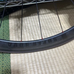 チューブラー23c推奨？ロードバイク伊丹カーボンホイールディープリムの画像
