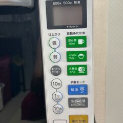 電子レンジ（フラットタイプ）の画像