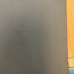 【決まりました】 GronG ヨガマット　グレー　分厚めの画像