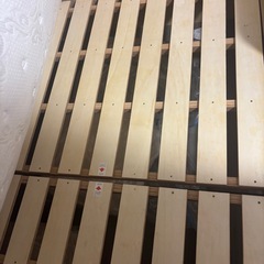 【ニトリ】セミダブルベッドフレーム・マットレス付き　定価39990円の画像