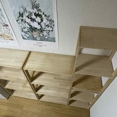 ニトリ収納棚　の画像