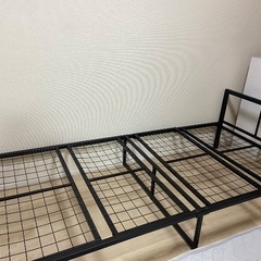 ニトリ　パイプベッドの画像