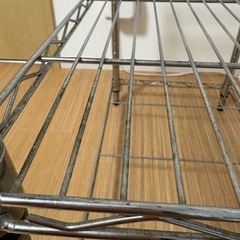 【最終値下げ】スチールラックの画像