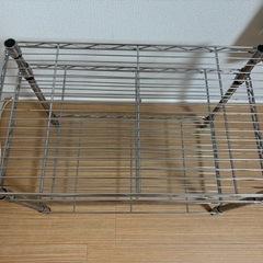 【最終値下げ】スチールラックの画像