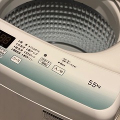 【取引確定】洗濯機 5.5kg の画像