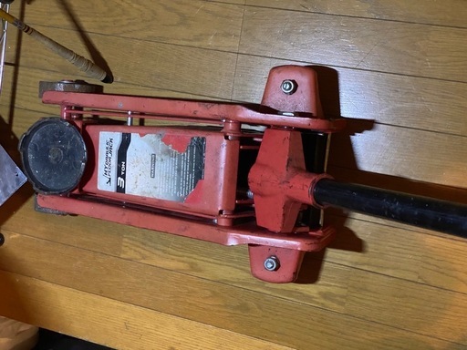 ジャンク品3トンジャッキアップ