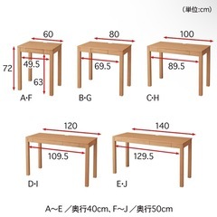 ベルメゾン　デスクの画像