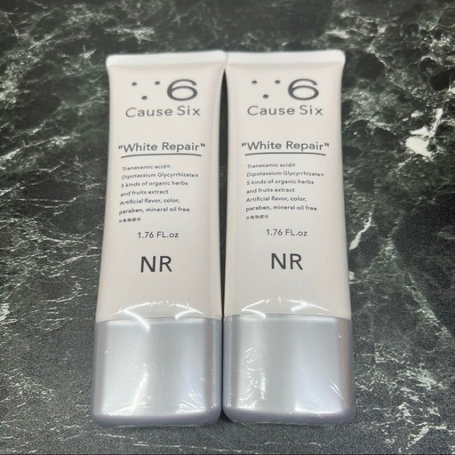 新品未開封 コーズシックス ホワイトリペア 50g NR 薬用２本セット