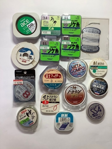 釣具　まとめて　 釣り針 オモリ 仕掛け ライン