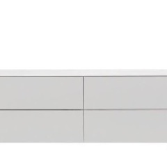 カッシーナ シアターボード テレビボード ホワイト W1700 テレビ台の画像