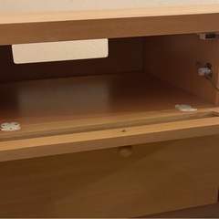 ［良品］テレビ台　ナチュラルの画像