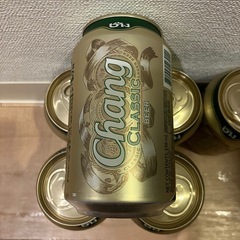 Changビール6缶の画像