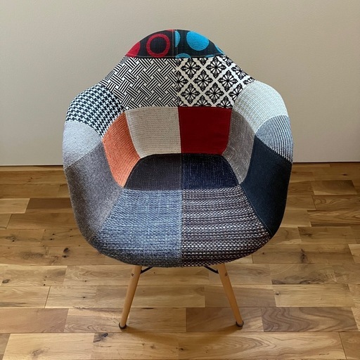 イームズ　シェルチェア　パッチワーク