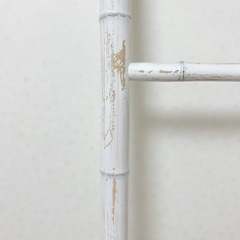 アンティーク調 竹製ディスプレイ/ラダーラック(はしご棚)の画像