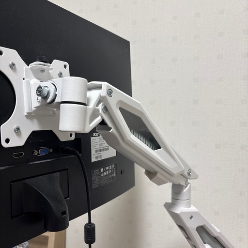 「最終値下げ」acer　100Hz モニター　モニターアーム付き アーム付き 金額相談○ Acer ゲーミング モニター ☆アーム要相談☆