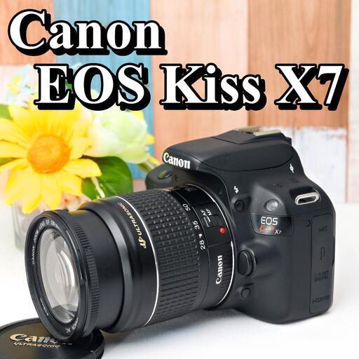 Canon EOS Kiss X7♥スマホ転送♥バッグ付き 一眼レフデビュー Canon EOS Kiss X7♥スマホ転送♥バッグ付き 一眼レフデビュー