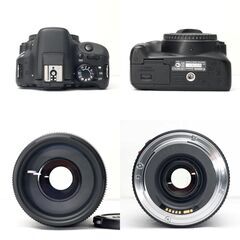 【全国送料無料】 Canon EOS Kiss X7✨ カメラバッグ付き✨ スマホ転送OK✨レンズセット ✨ 届いたらすぐに使えます✨ キヤノン キャノンの画像
