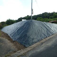 空地の造成工事福岡、防草シート、格安、ユンボ作業