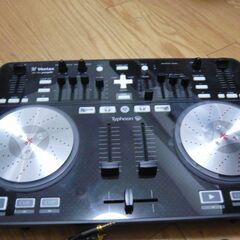 【ご購入者様決まりました】DJセット（VesTax Typhoon)+CREATIVEスピーカー+DN-HP500ヘッドフォン+セレクタの画像