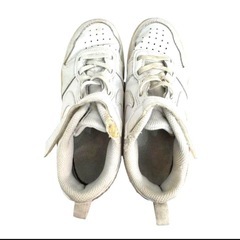 【NIKE】 スニーカー　コートバーロウ　ホワイト　運動靴　白　21cm ナイキの画像