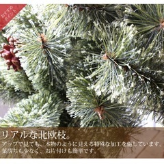 北欧　クリスマスツリー　未使用に近い 150cmの画像