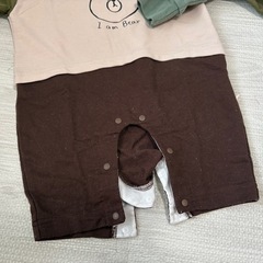 80サイズ　ロンパース　2枚セットの画像