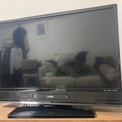 三菱電機REAL32インチTV・テレビ台セットの画像