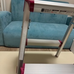 2段アルミ踏台　脚立の画像