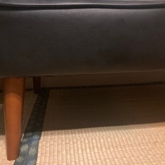 合皮ソファーあげます　の画像