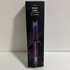 ヘアアイロン 3way 6段階温度設定可能 32mm 100V-240V海外対応の画像