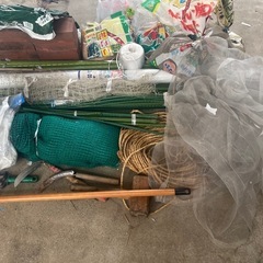 【考察中。お返事までしばらくお待ちくださいませ】無料で差し上げます。家庭菜園、ガーデニング用具一式　まとめて引き取り希望の画像