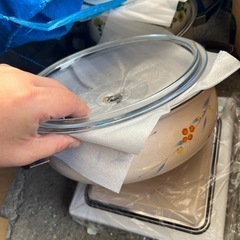 レトロな鍋の画像