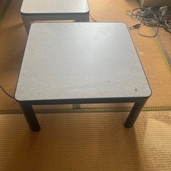 無料で差し上げます。正方形こたつ　その1 テーブルとしても使えます。動作確認済みの画像