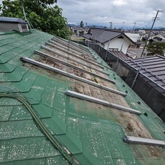屋根太陽光下、外壁塗装承ります