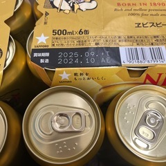 エビス 500ml 23本セットの画像