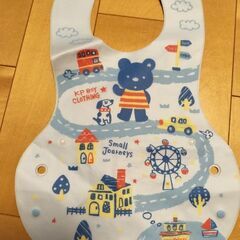 離乳食エプロン　お食事エプロン　スタイ　4枚セットの画像