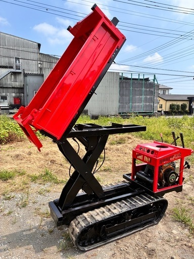 四国製作所 クローラ運搬車 X200 LAD パワーエース 油圧リフトダンプ ガソリン 700kg  静岡県 富士市発 下取り可能 陸