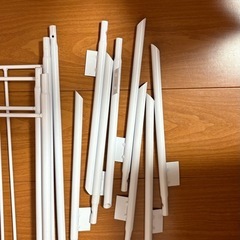 アイアンフェンス　ホワイト　未使用の画像