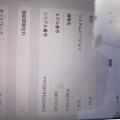 iPad mini4の画像