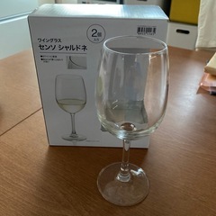 NITORI シャルドネ&シャンパングラス各2脚の画像