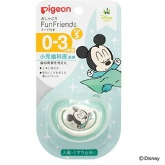 未使用新品★おしゃぶりFunFriends 0-3ヵ月 S ミッキー柄【新品】の画像