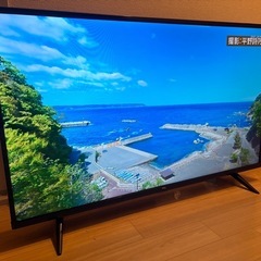 2022年製4K スマートテレビ 43インチ‼️4Kチューナー搭載‼️Netflix、YouTube、Amazonビデオ見れます‼️TCL 43P615の画像