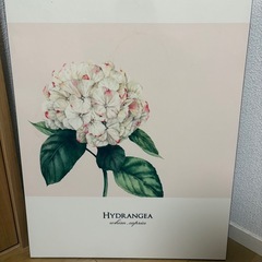 取引中
[美品]折りたたみテーブル 花柄　アートテーブルの画像