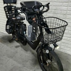 🌸美品🌸室内保管🌸パナソニック 電動自転車 ギュット 子供乗せ  🌈新基準🌈w307の画像