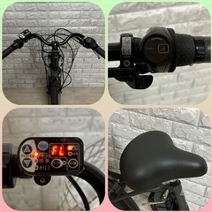 🌸美品🌸室内保管🌸ブリヂストン ビッケ 電動自転車 大容量8.1Ah 子供乗せ  🌈新基準🌈w309の画像