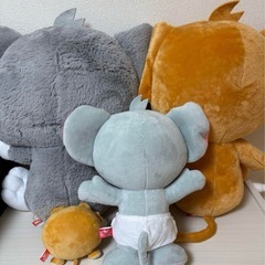 トムジェリ　ぬいぐるみセットの画像
